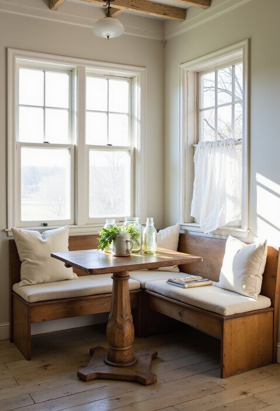 farmhouse charm warm rustic inviting