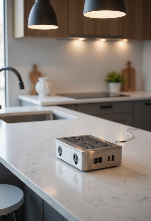 flexible convenient adaptive kitchen power