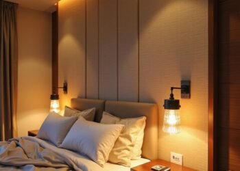 flexible lighting mood control bedroom