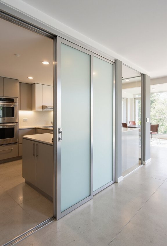 flexible space saving on demand privacy