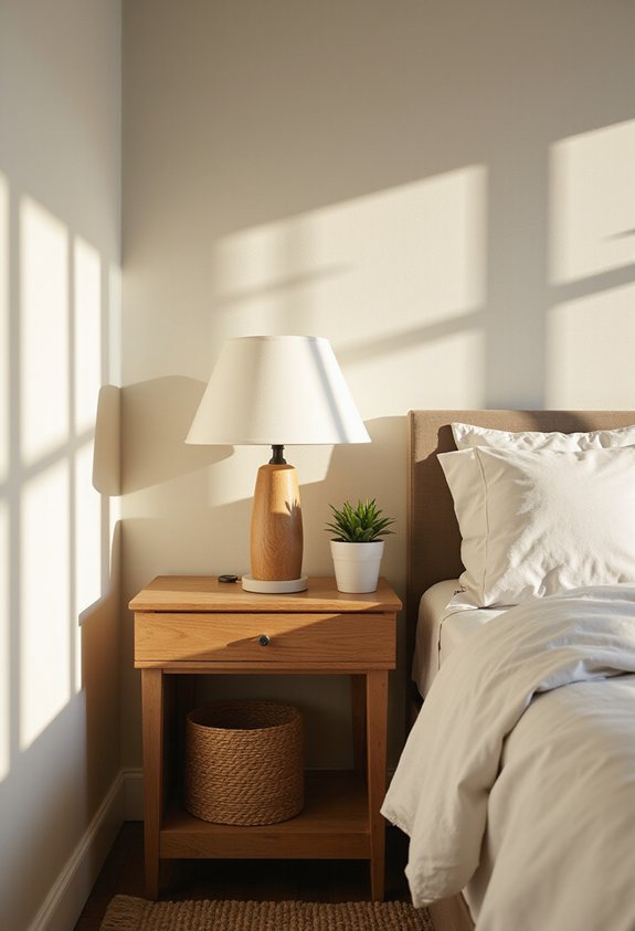 functional stylish mood lighting nightstand