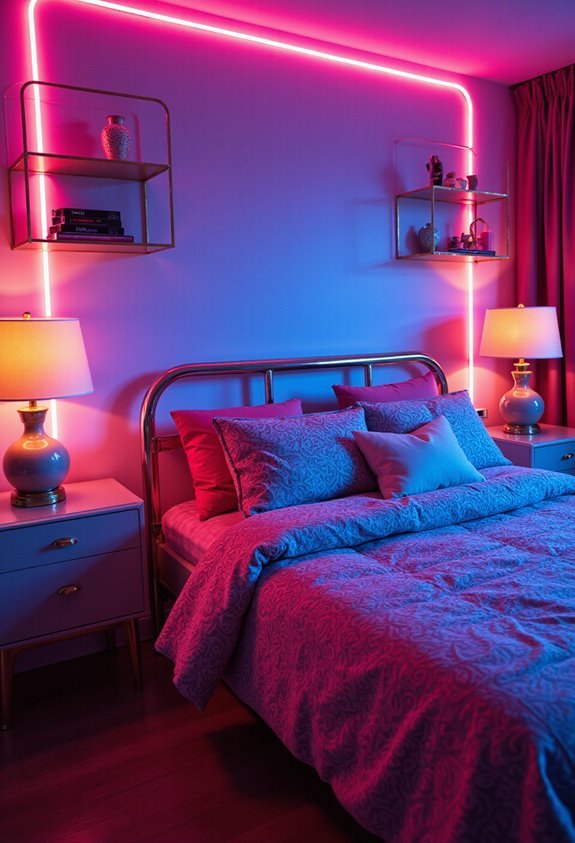 futuristic sculptural chromatic retro modern