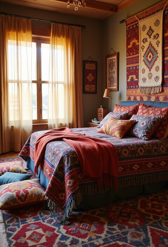 global maximalist bedroom