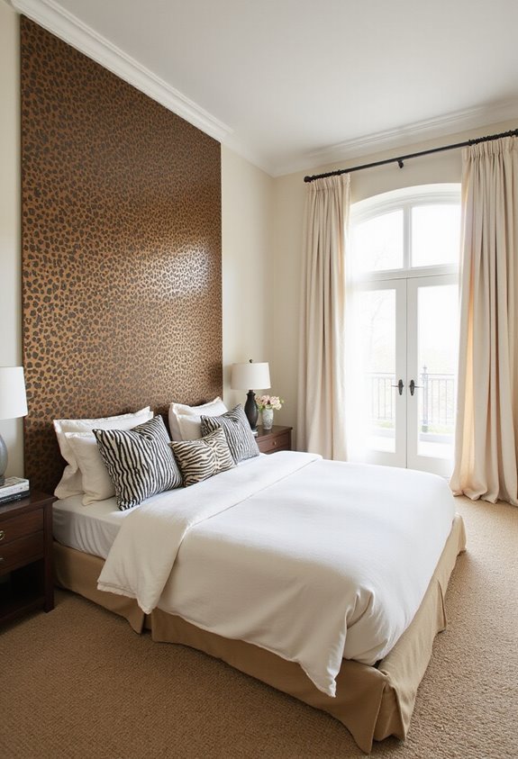 grounded neutral animal print elegance