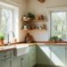 harmonious organic kitchen design aesthetic