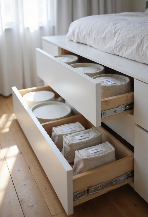 hidden treasure chest storage