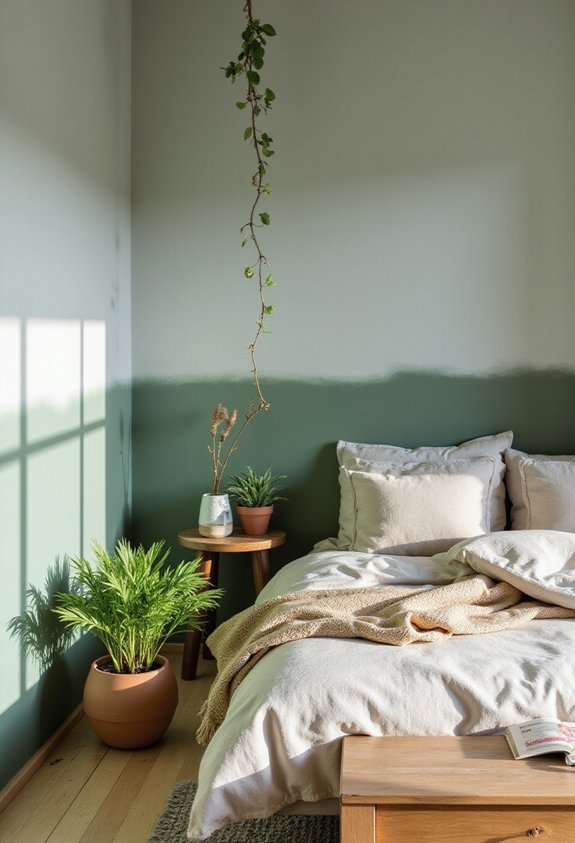 horizontal two tone nature inspired visually striking