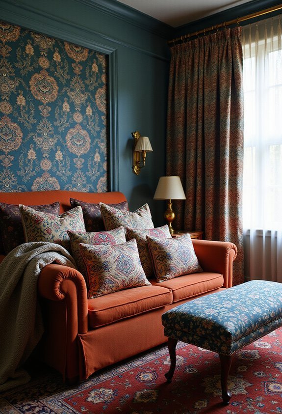 intentional color harmony and contrast