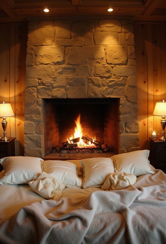 layered cozy ambient chic lighting