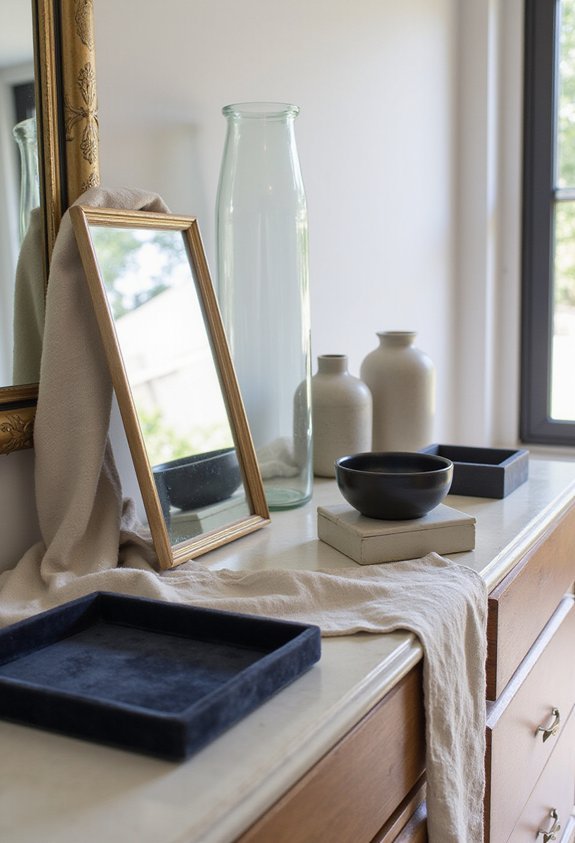 layered elevated dimensional balanced decor