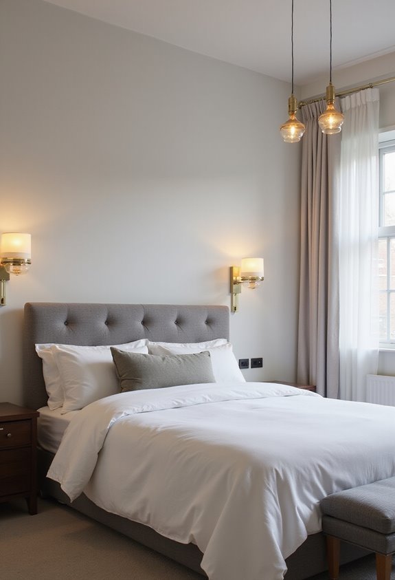 layered lighting creates cozy ambiance