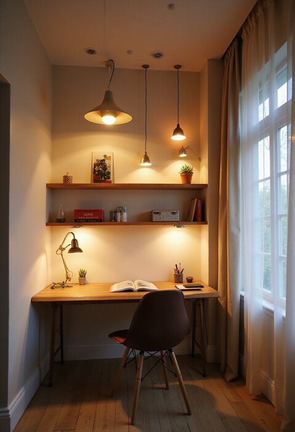 layered lighting enhances ambiance aesthetically