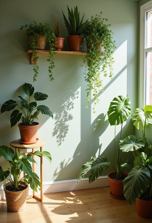 layered lush living verdant