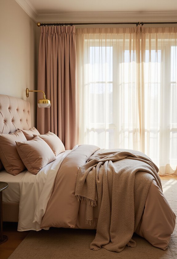 layered textured inviting comfortable