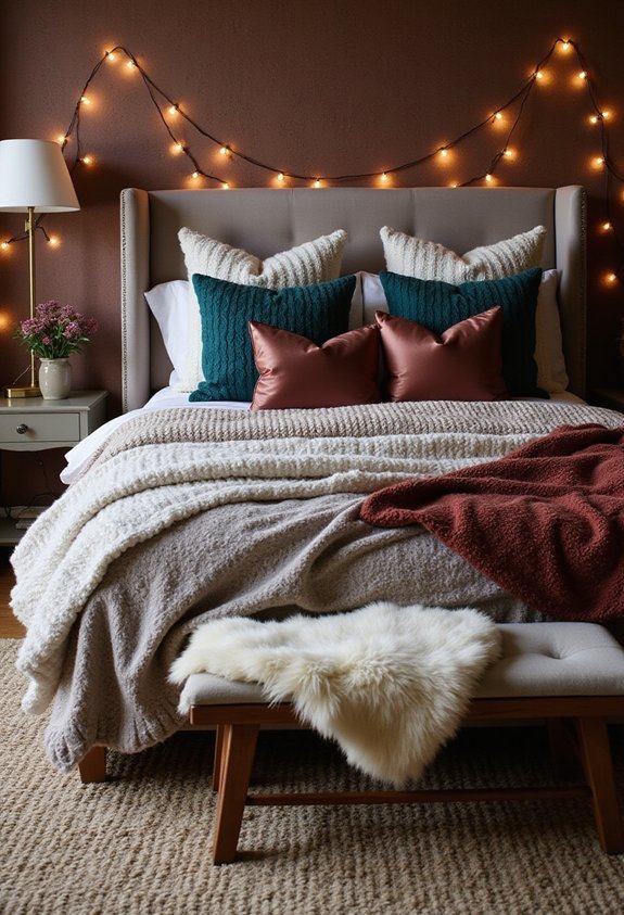 layered textures create winter warmth