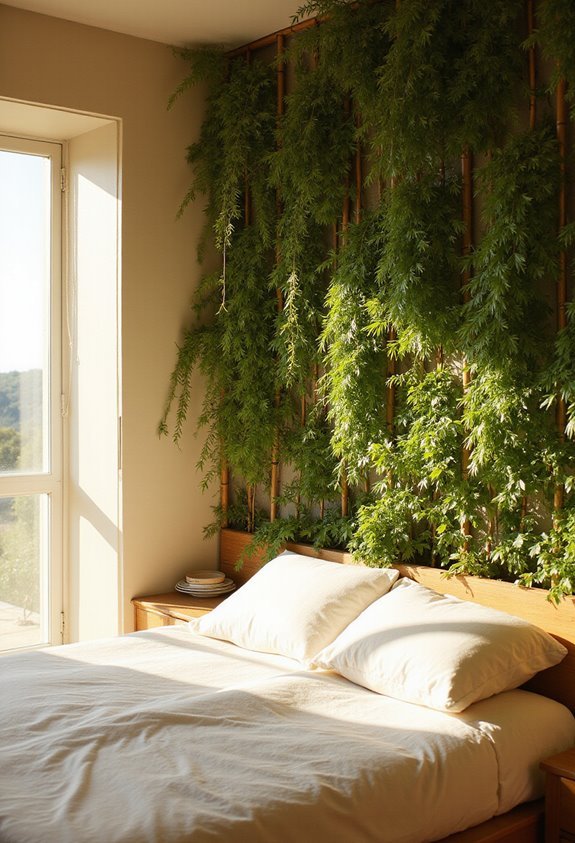 lush vertical oxygen producing rejuvenating oasis