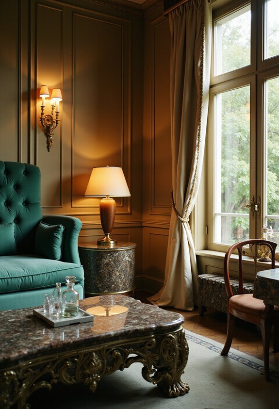 luxurious sophisticated accent tables