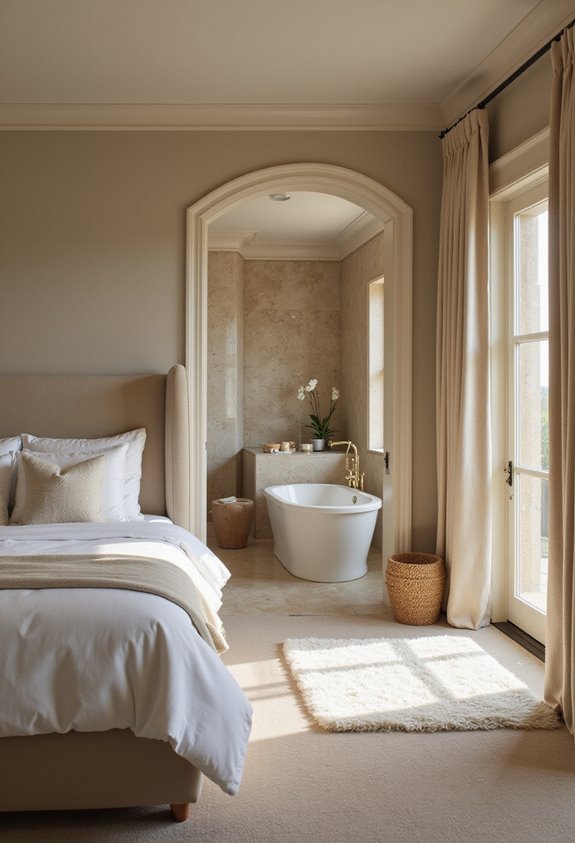 luxury spa inspired master suite oasis