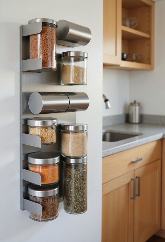 magnetic space saving vertical organized