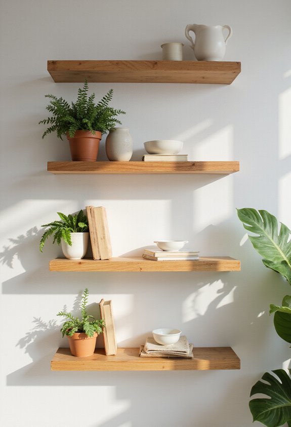 maintain clean dust free shelves