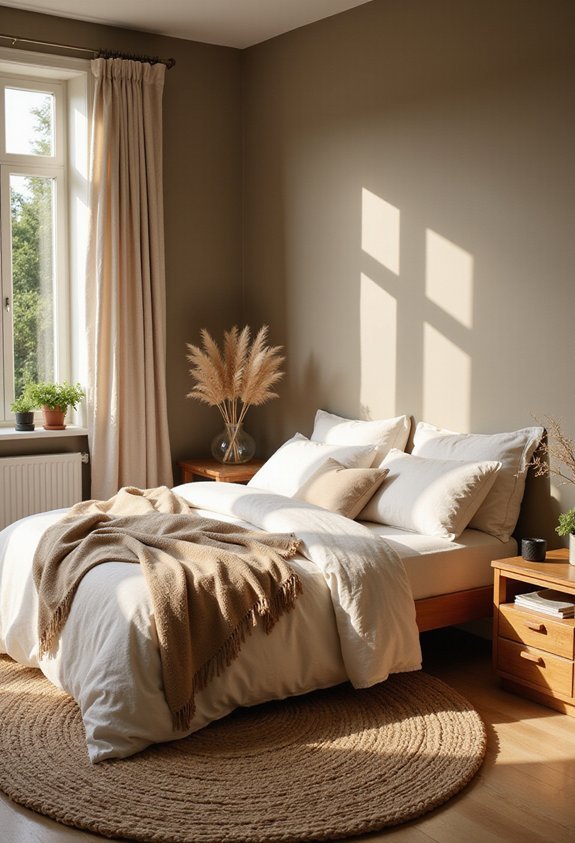 matte earth toned relaxing sleep promoting