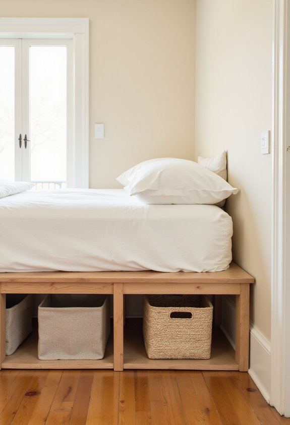 maximize underbed storage potential efficiently