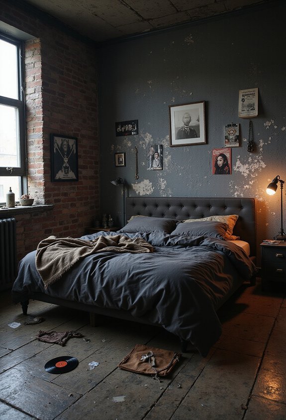 messy edgy authentic unrestrained