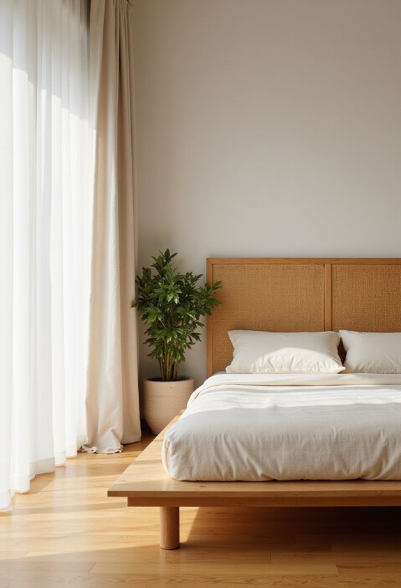 minimalist zen peaceful decluttered