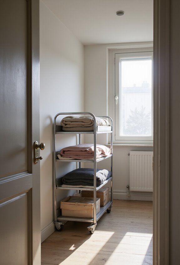 mobile storage that maneuveres