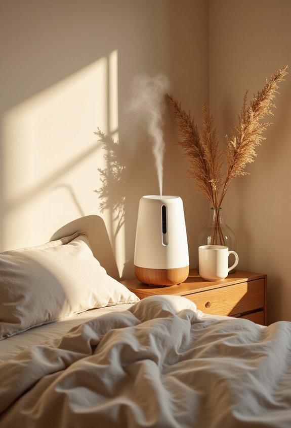 moisturize dry skin and breathe easier