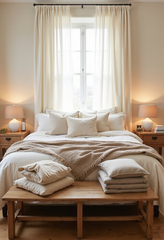 multifunctional and cozy bedroom seating