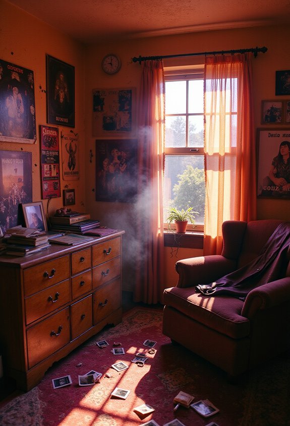 music infused bedroom decor curation