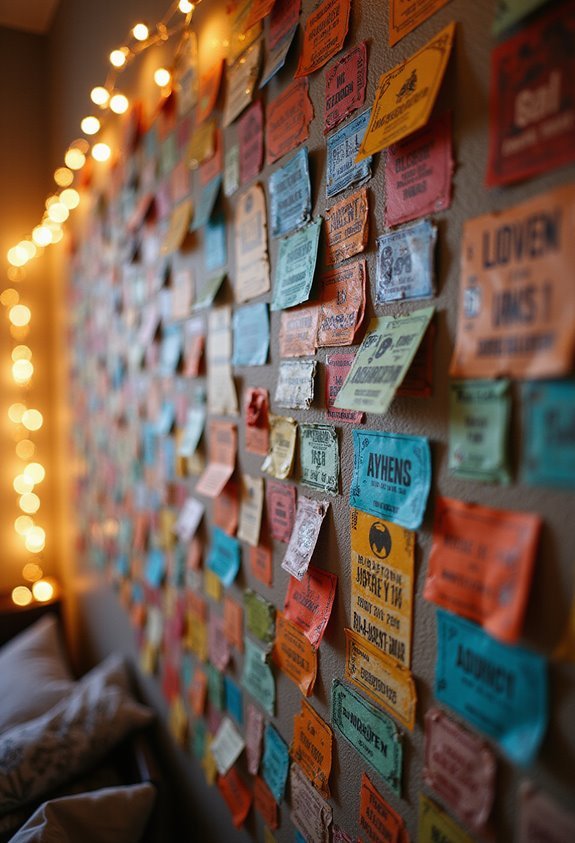 musical scrapbook wall decor