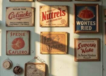nostalgic kitchen decor infused with personality