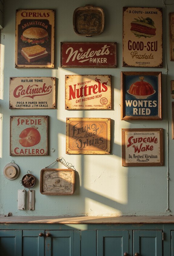 nostalgic kitchen decor infused with personality