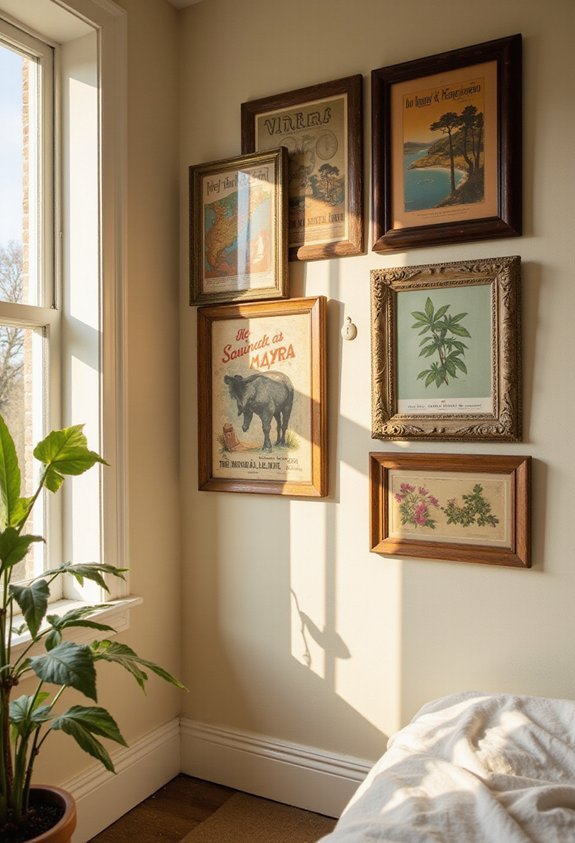 nostalgic retro vintage poster decor