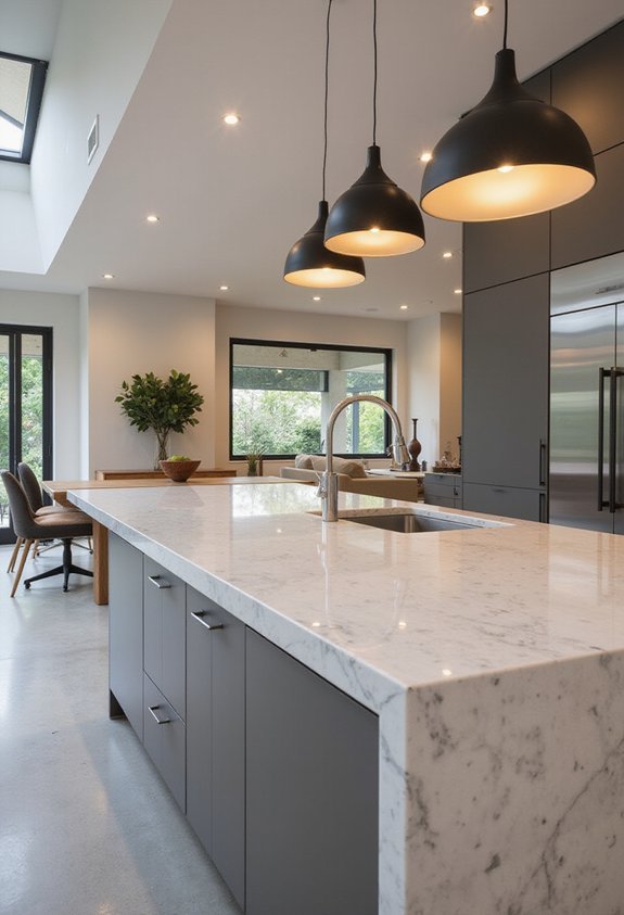 open vs defined kitchen layout