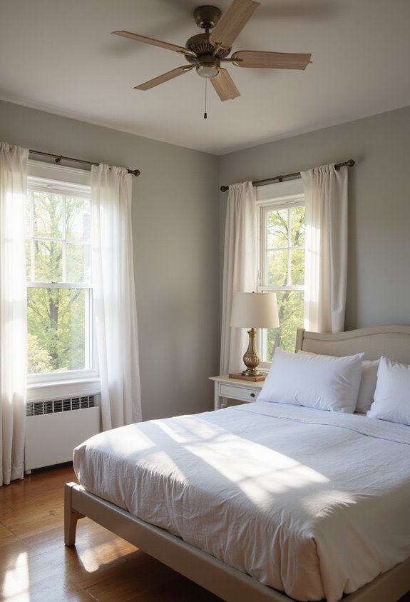 optimal air circulation and temperature comfort