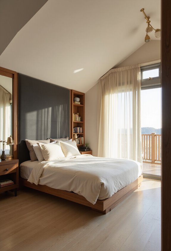 optimize awkward bedroom layout spaces