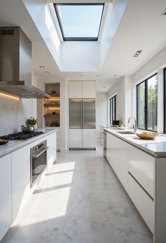 optimized spatial planning for luxury kitchens