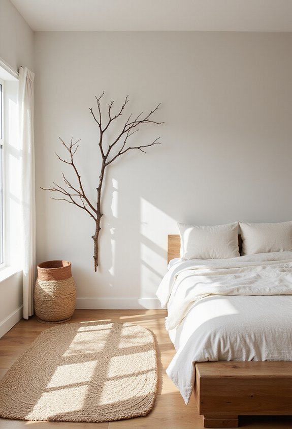 organic textured natural wall installations