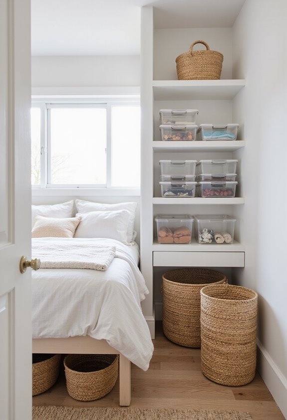 organized accessible labeled transformative storage