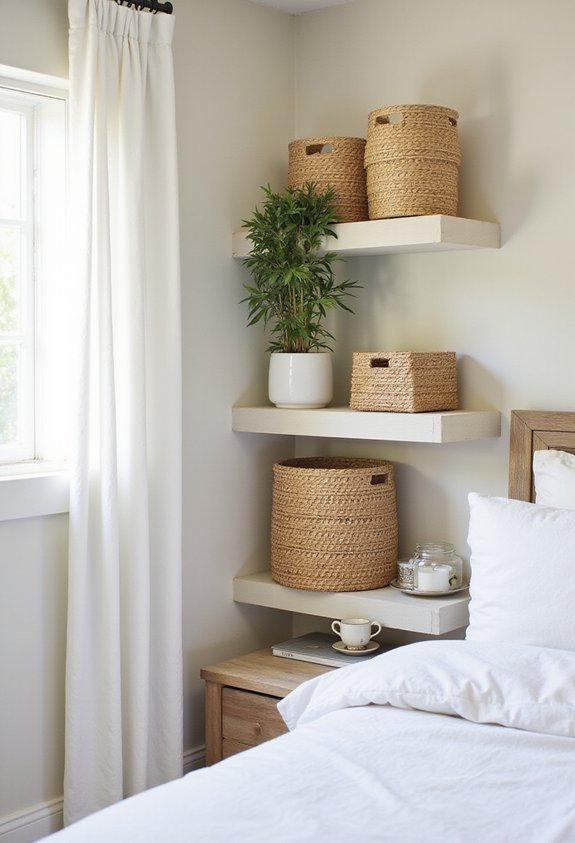 organized corner storage solutions