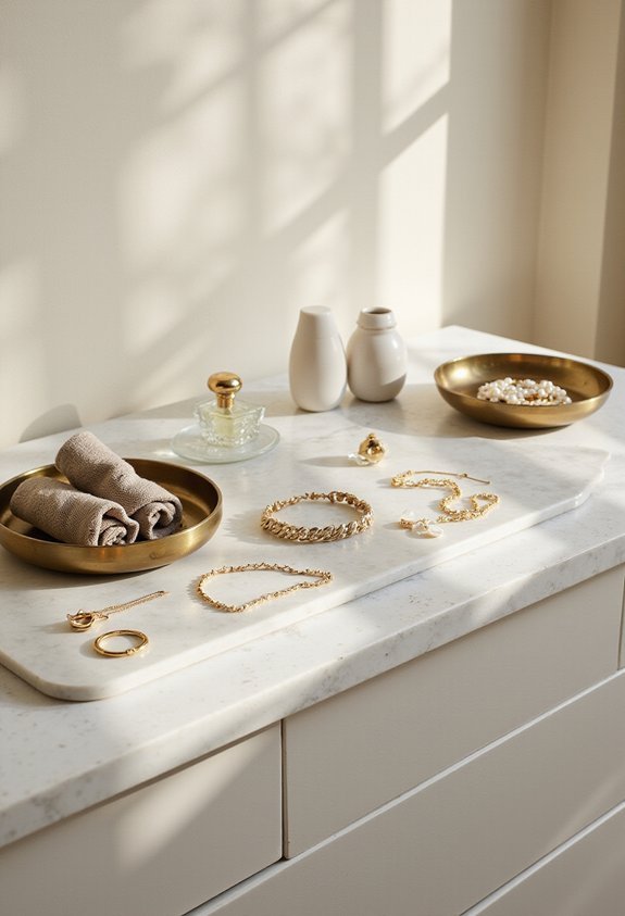 organized decorative spacious intentional jewelry storage