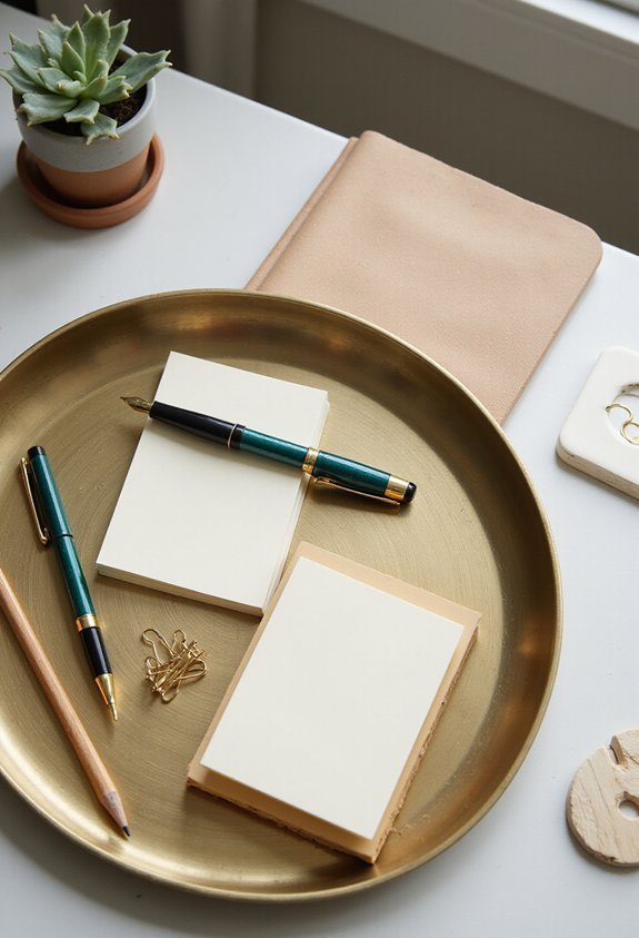 organized efficient stylish desk storage