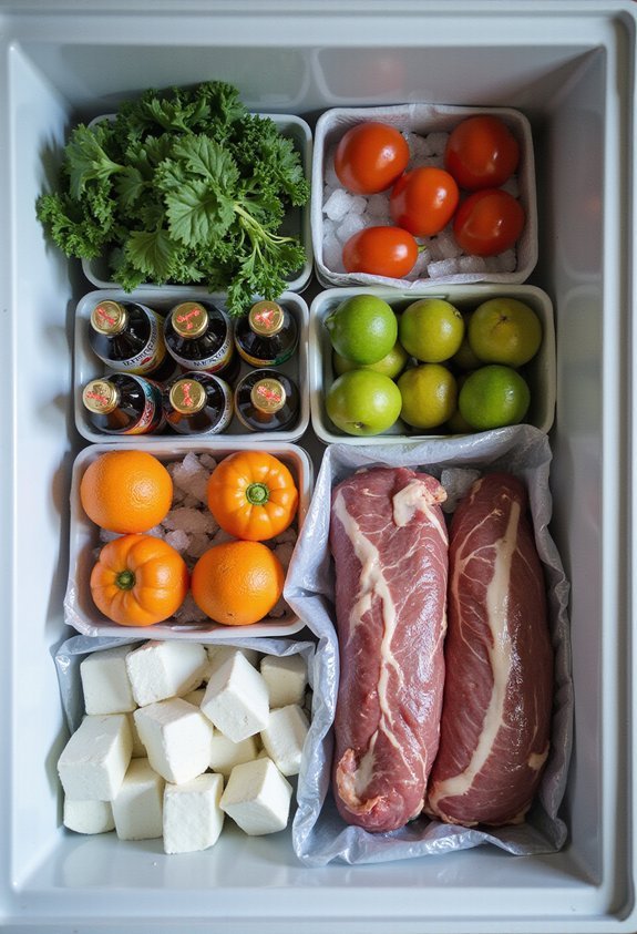 organized insulated layered temperature controlled