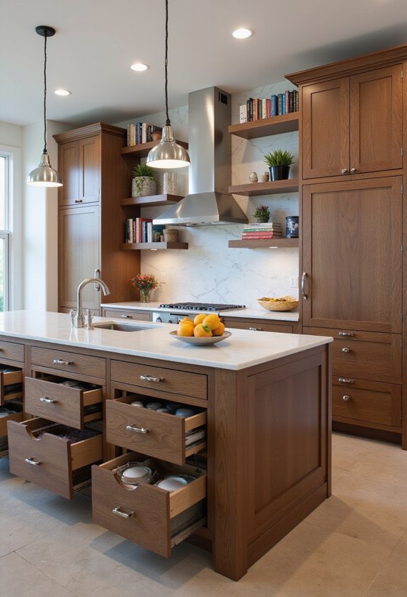 organized streamlined functional spacious