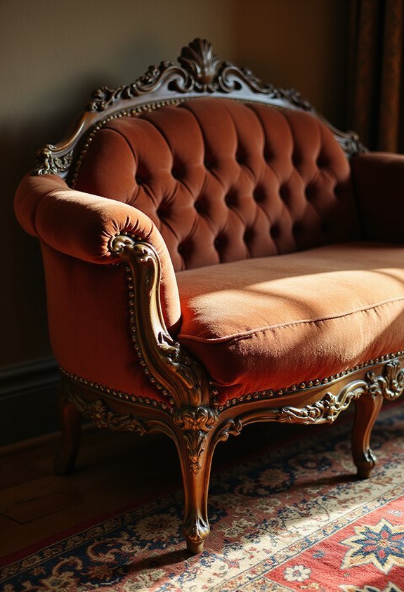 ornate carved rolled intricate