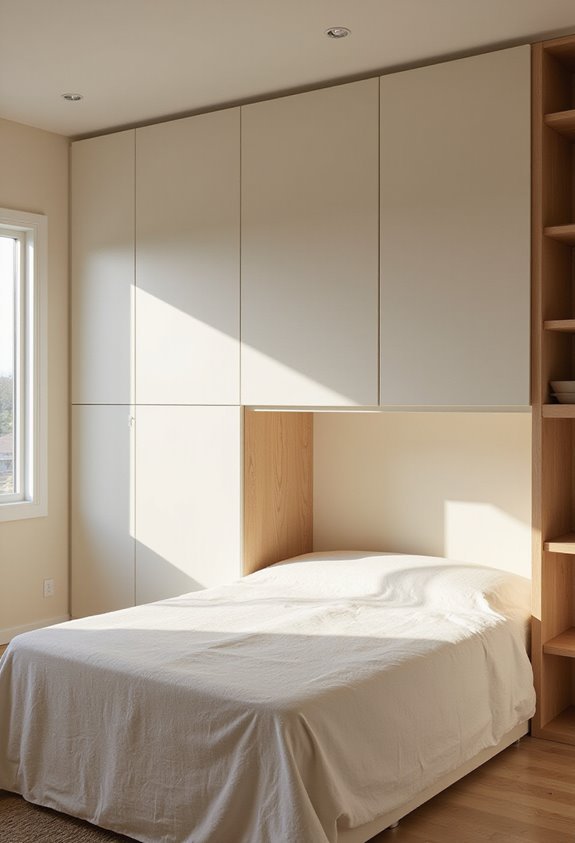 overhead storage attics for unused items