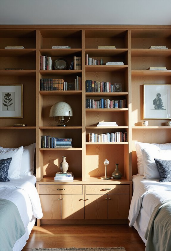 permanent functional customizable room divider